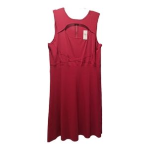 NWT Red Cutout Sleeveless Dress from Lane Bryant in Size 18/20